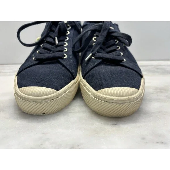 Cariuma Rio Brazil Low Navy Canvas Sneakers Shoe Mens 12 Women’s 13.5 Blue - Picture 12 of 12